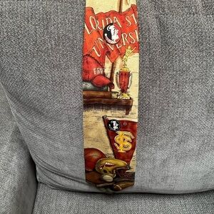 Men's Eagles Wings Florida State University Seminoles Neck Tie